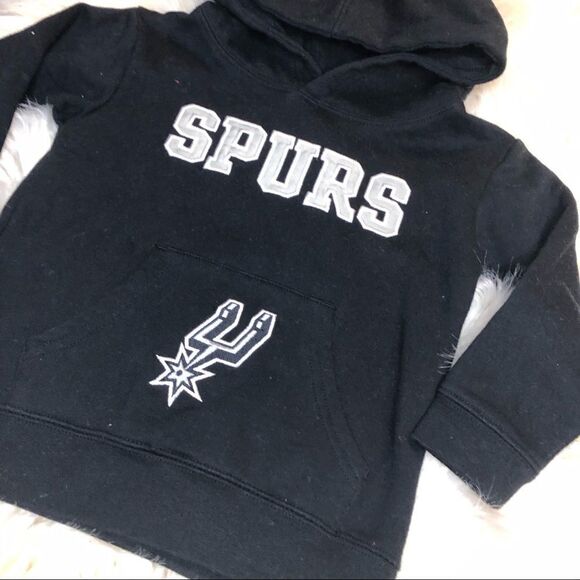 NBA San Antonio Spurs Toddler Boys Hoodie 2T - Picture 2 of 4